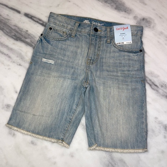 Y2K Jorts Shorts Cat & Jack size 10 NWT - Picture 1 of 3